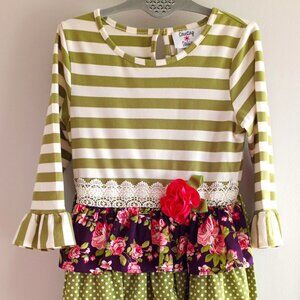 'Counting Daisies' NWOT Dress & Leggings Size 10